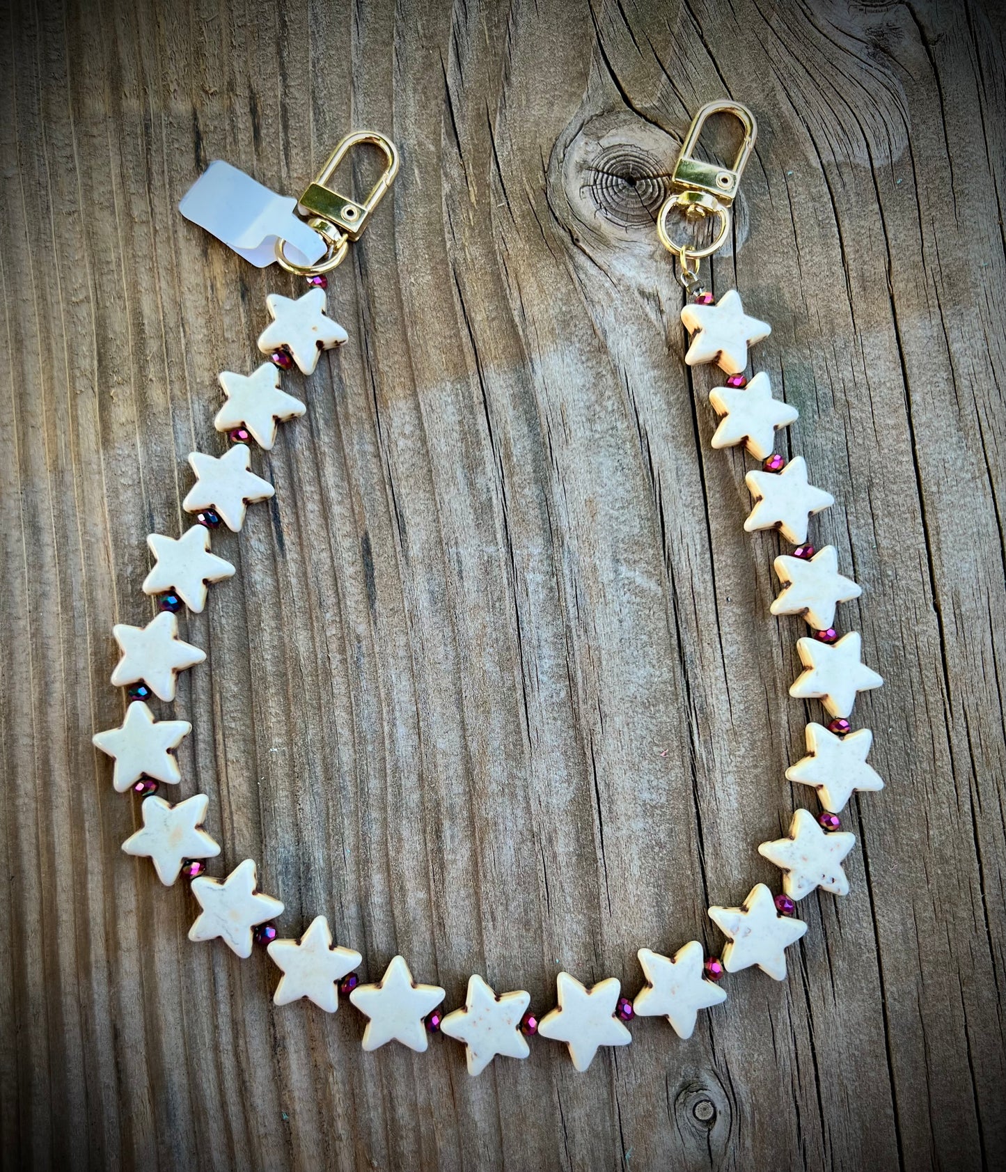 Stars purse charm