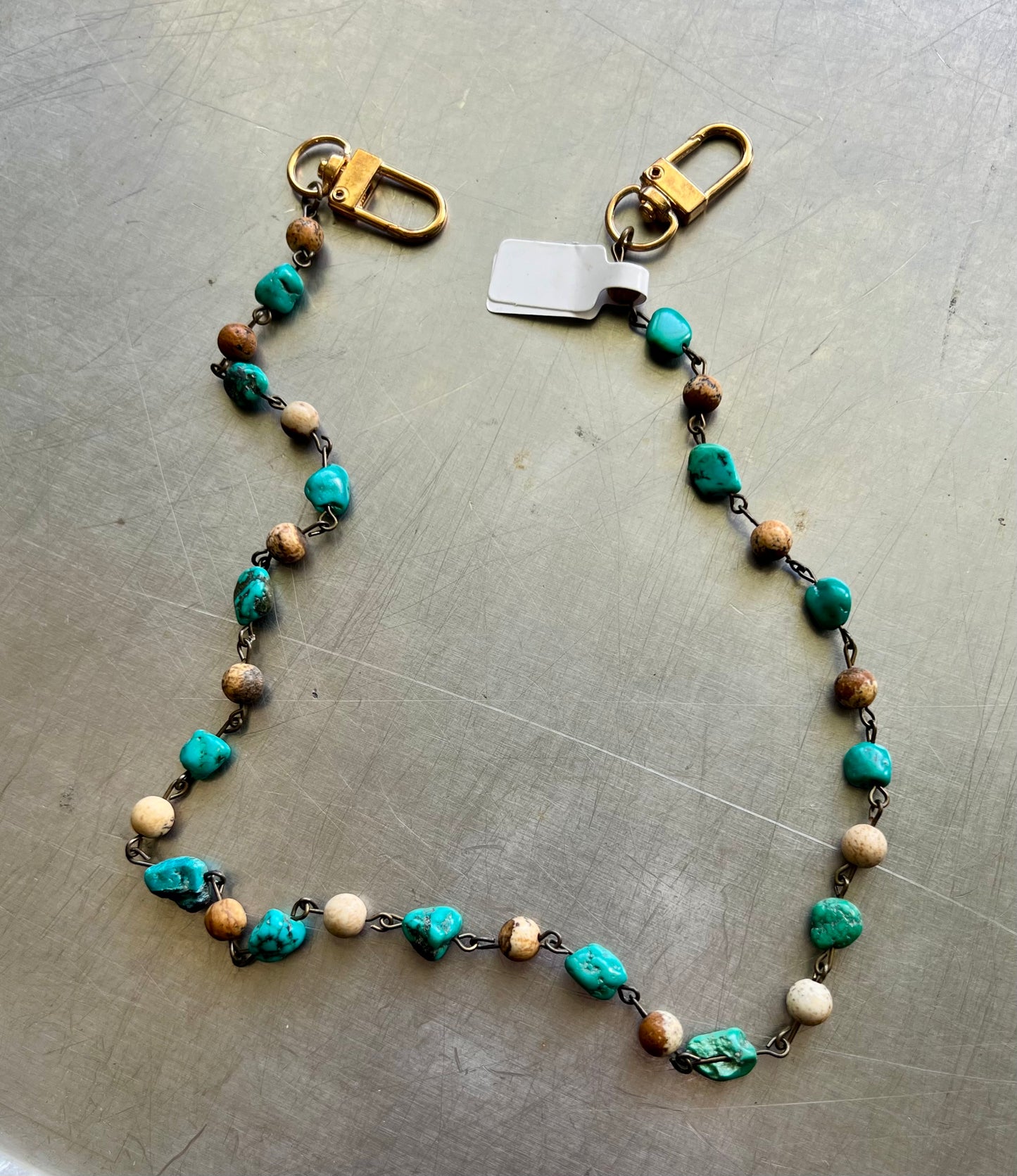 Turquoise bag jewelry