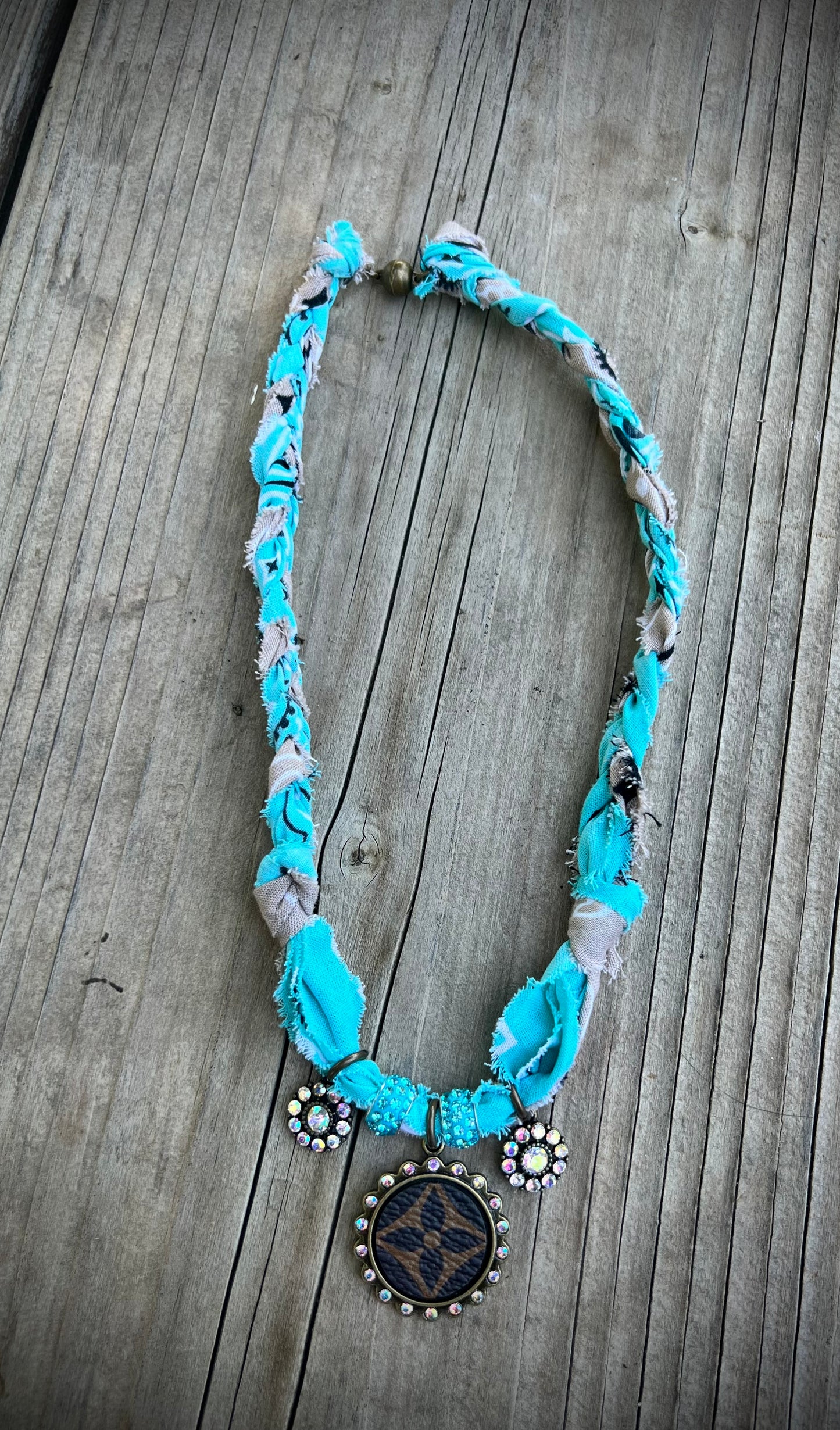 LV charm necklaces