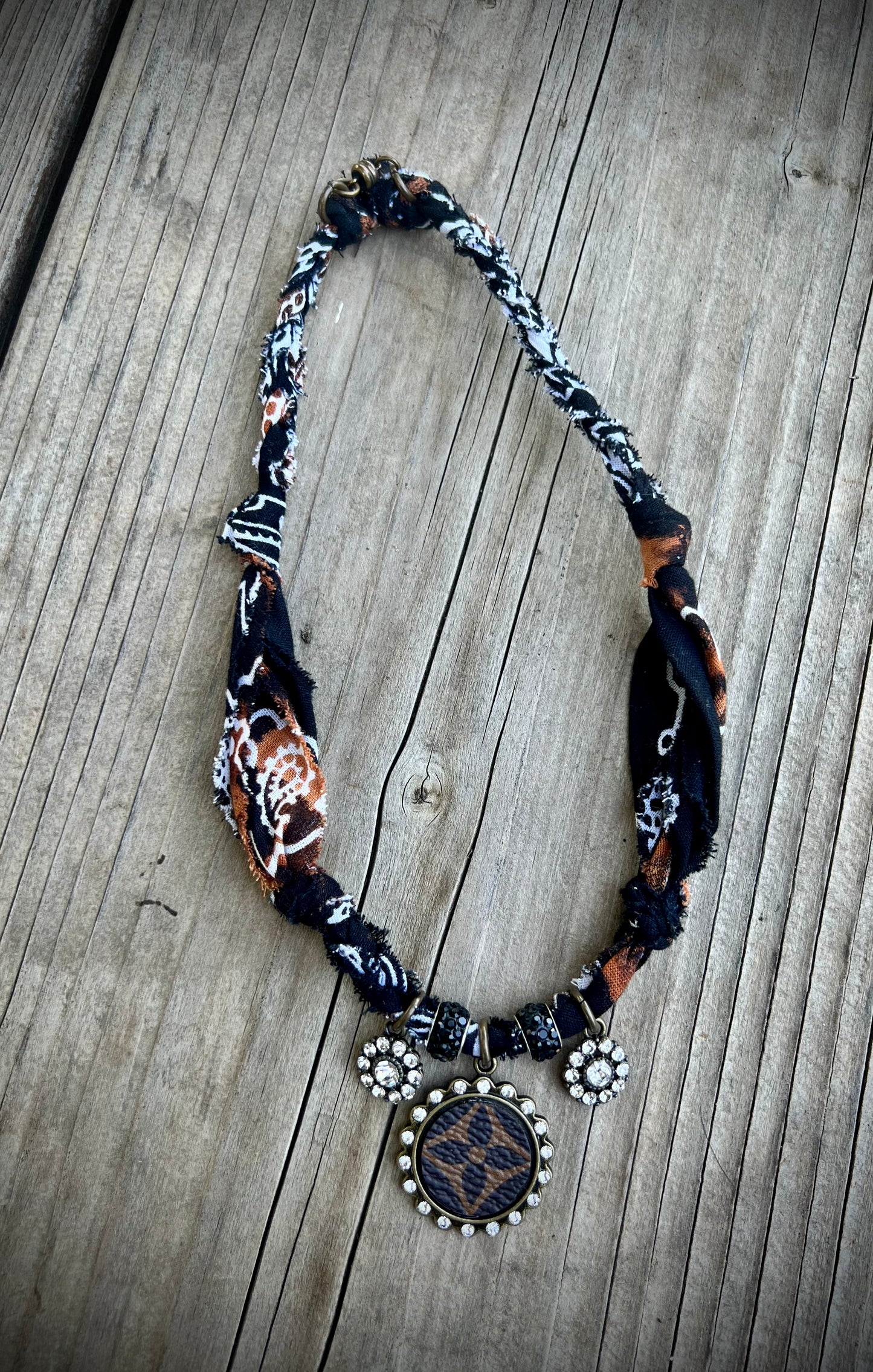 LV charm necklaces