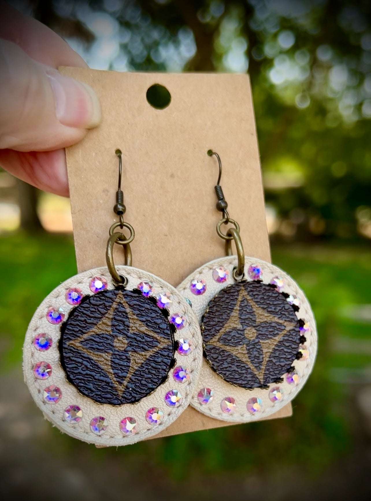 Elvee rhinestone earrings