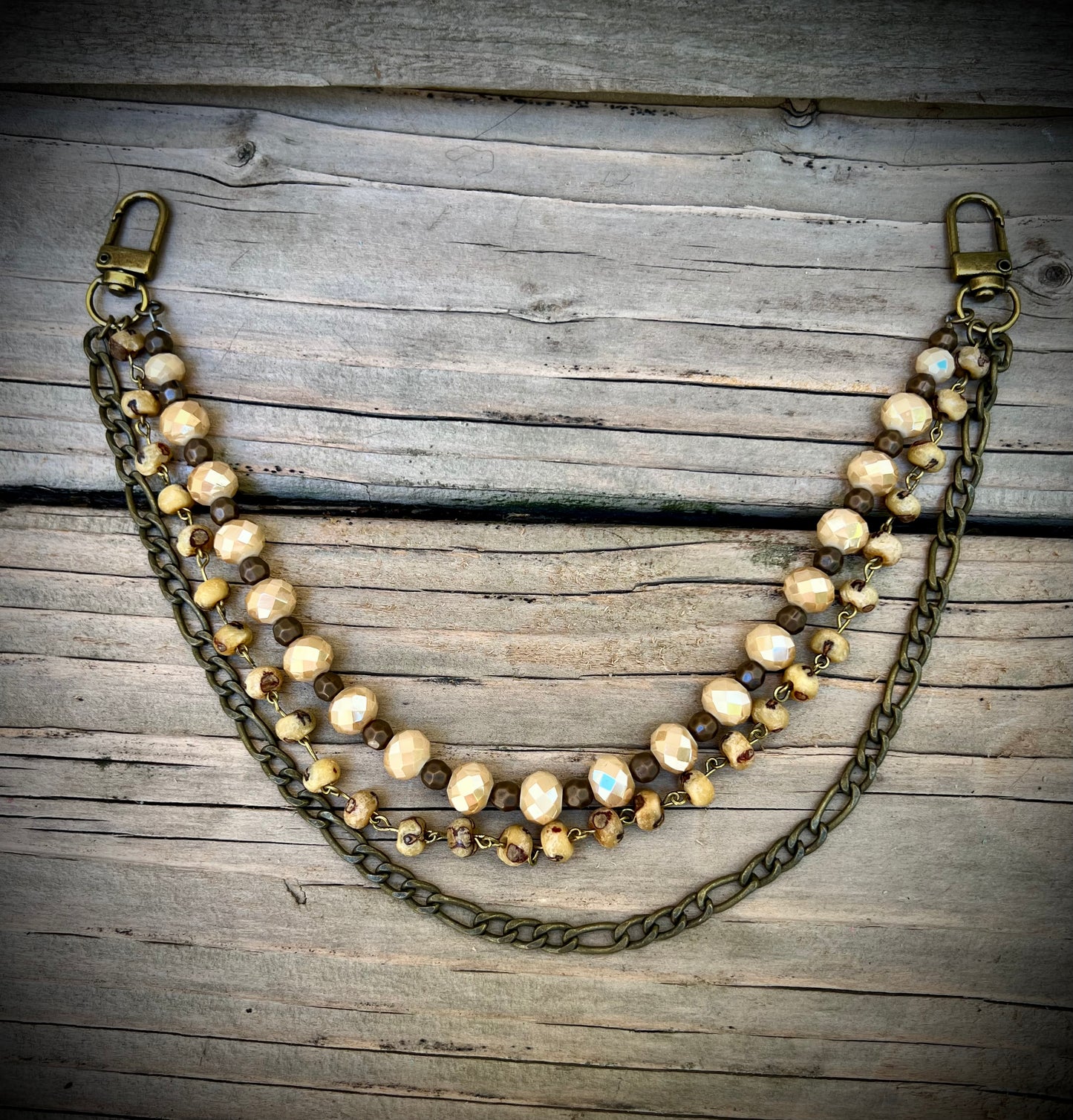 Prairie Pearl Purse Charm