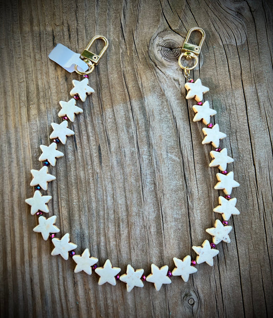 Stars purse charm
