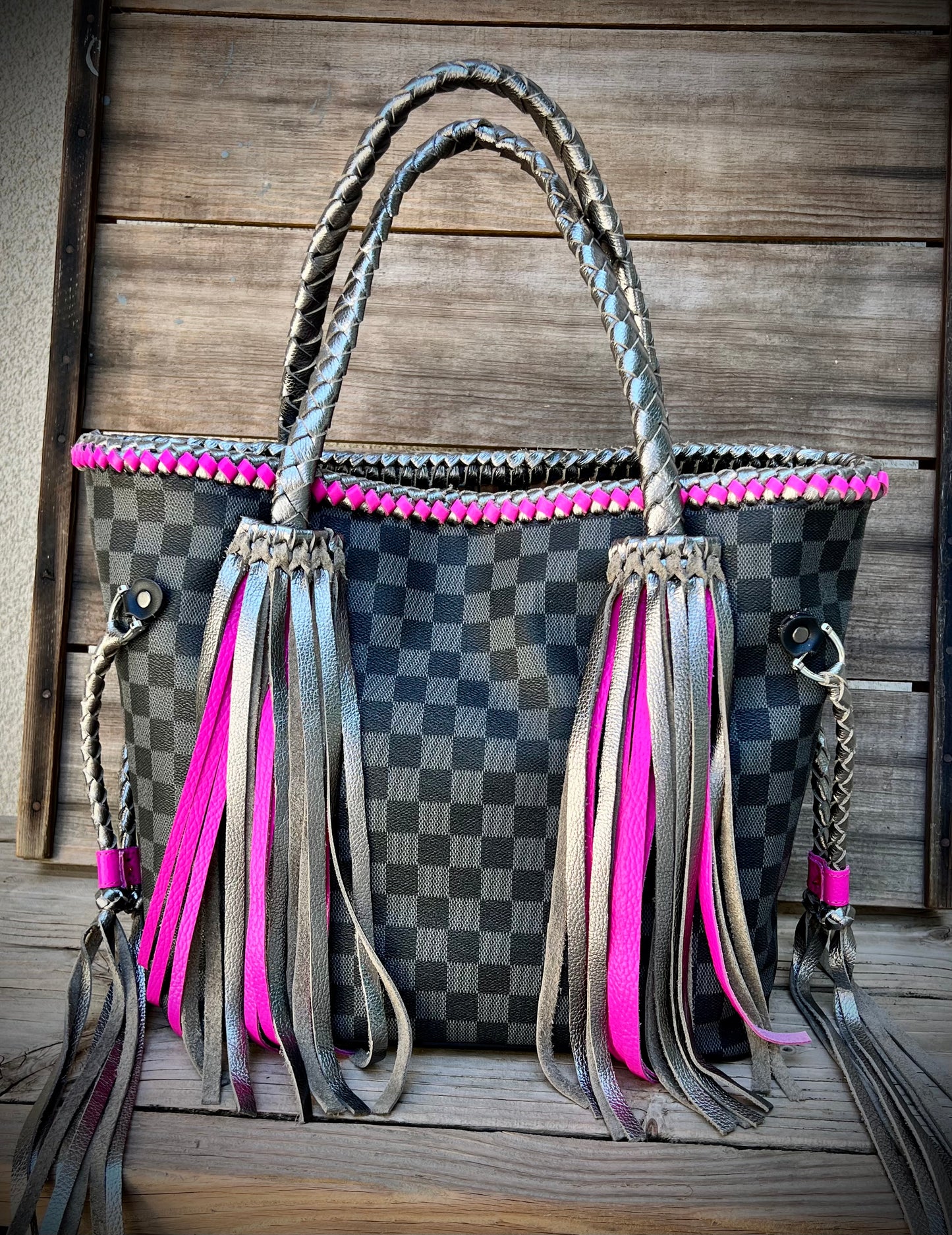 The Steel Magnolia Tote (no bling)