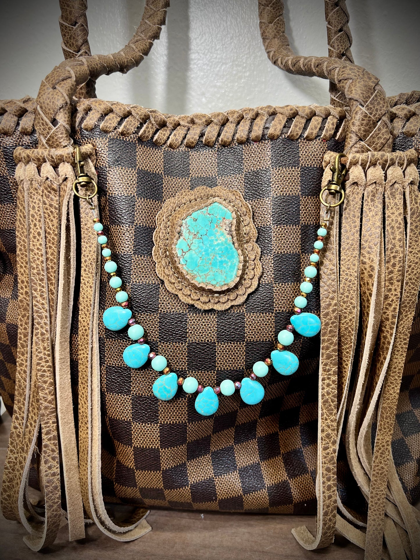Turquoise Bling Charm