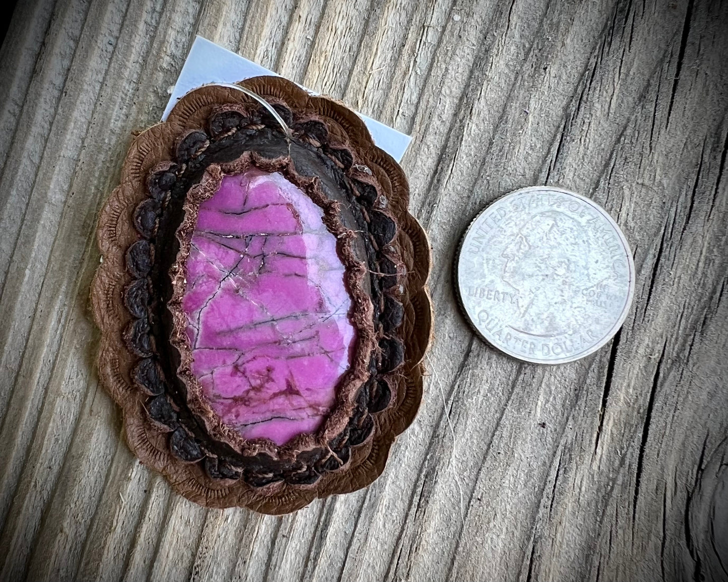 Pink cabochons