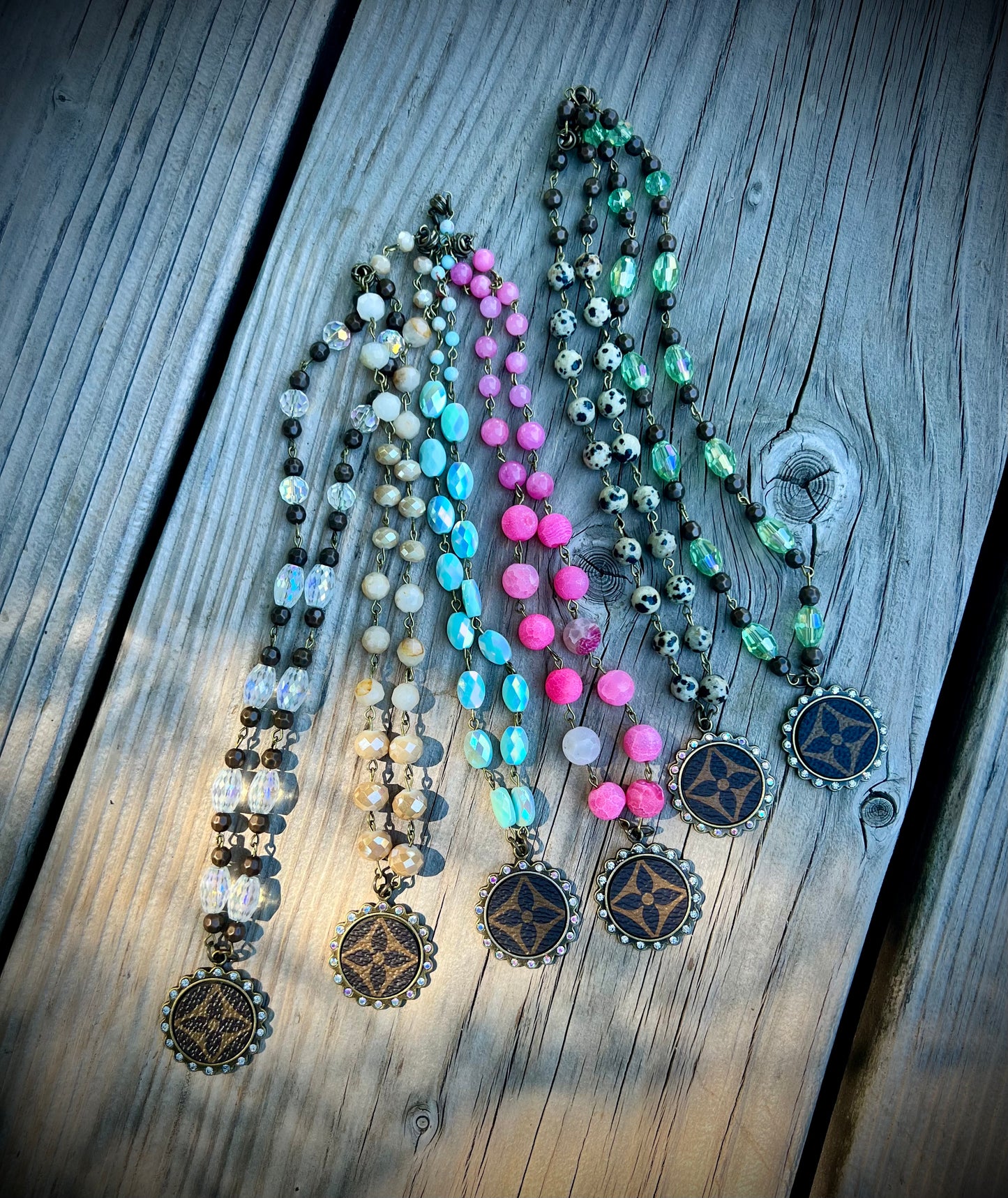 Beaded Charm Necklace