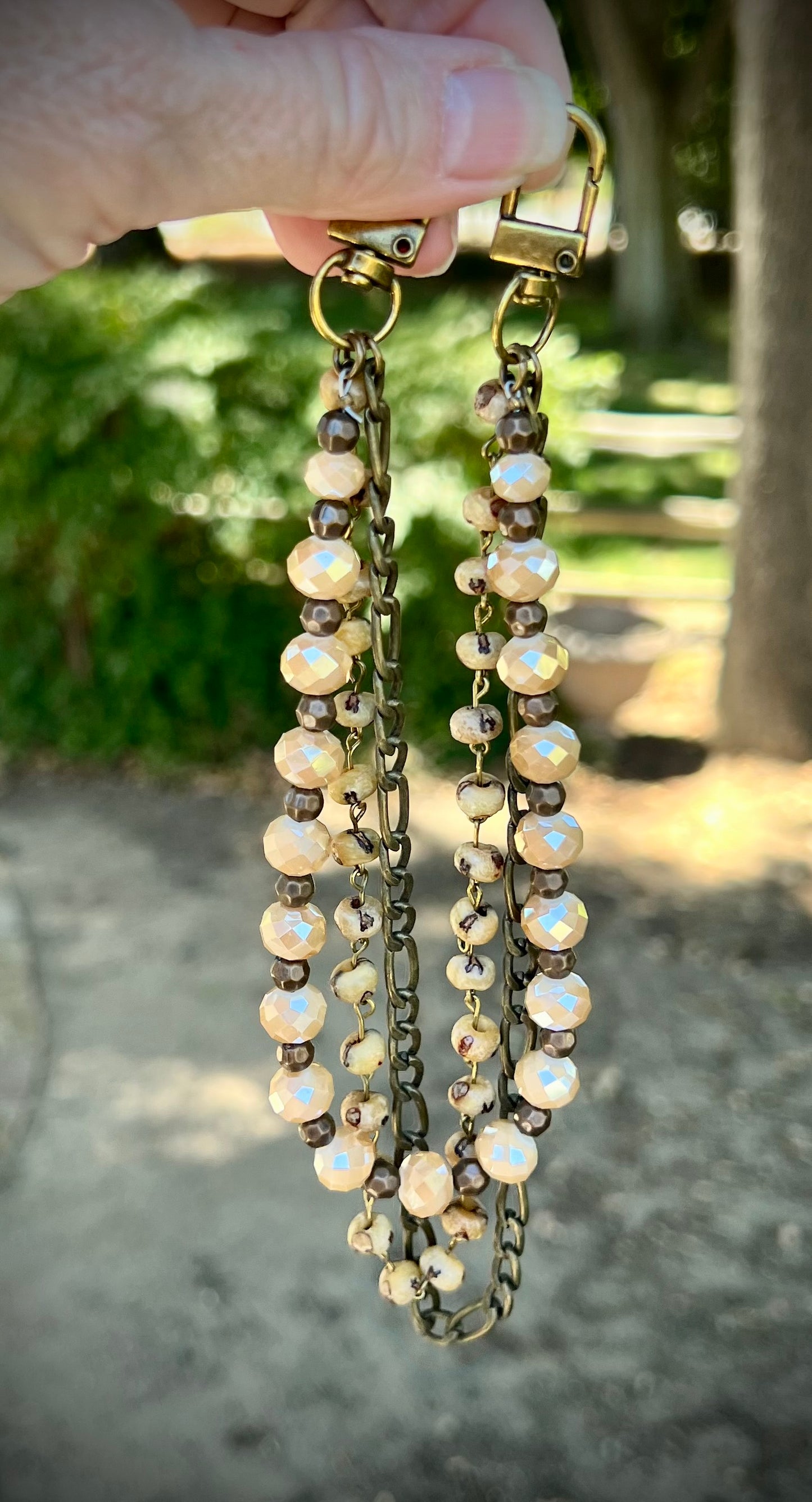 Prairie Pearl Purse Charm