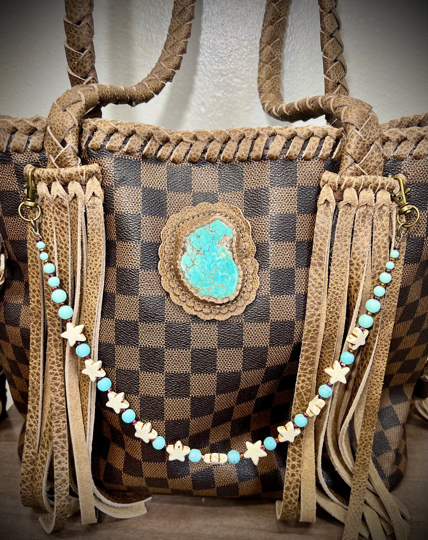 Stars n Turquoise Charm