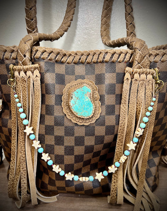Stars n Turquoise Charm