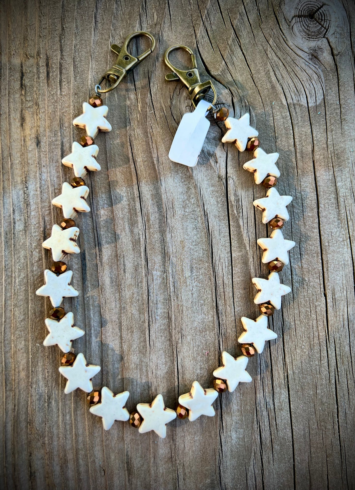 Stars w/bronze bling