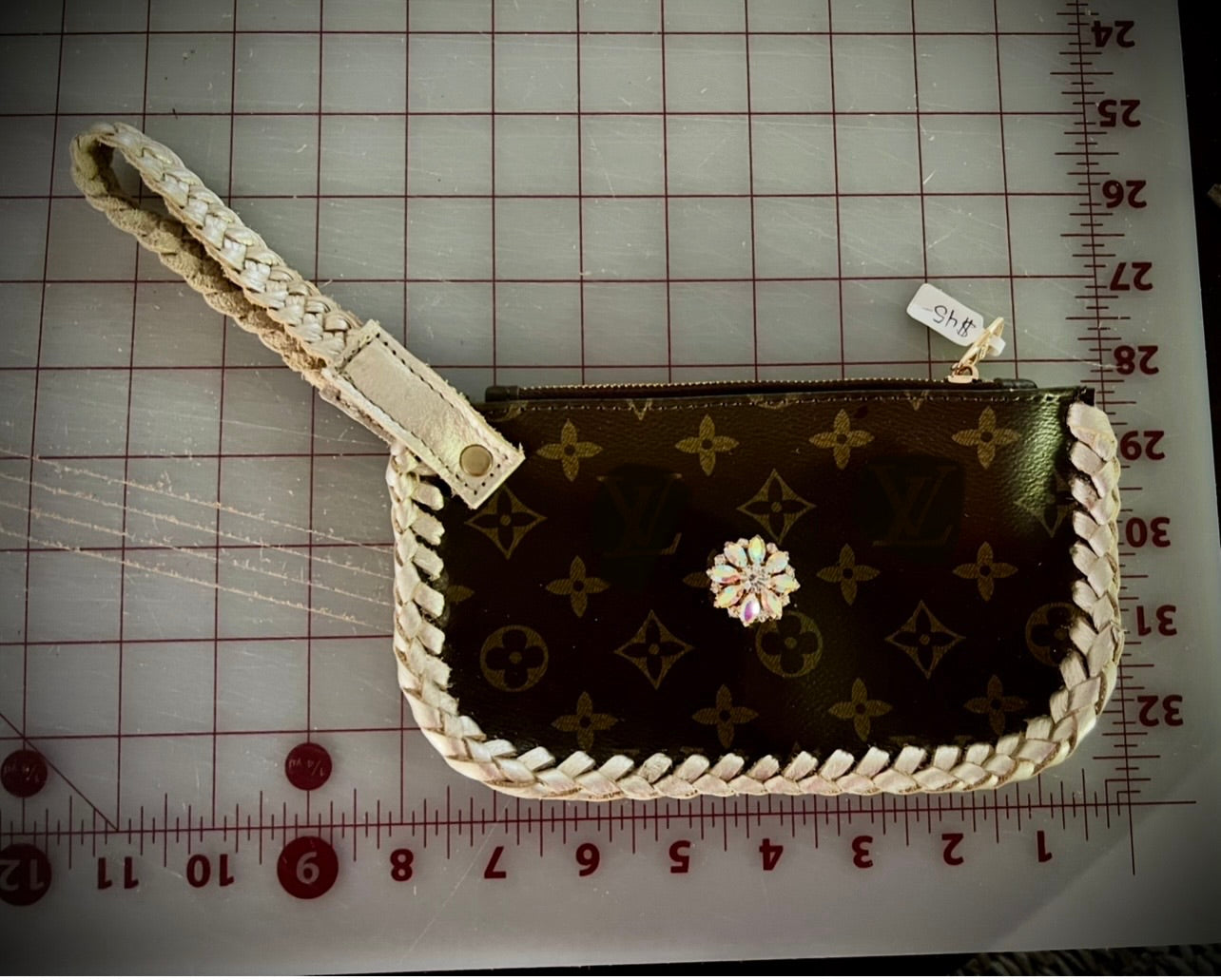 Golden Hour Repurposed Wristlet