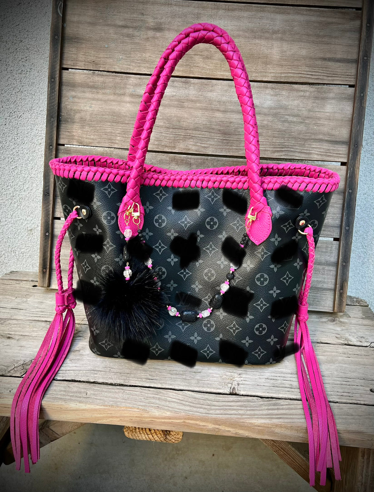 Wild West Barbie – Hot Pink Western Glam Tote 💗🤠