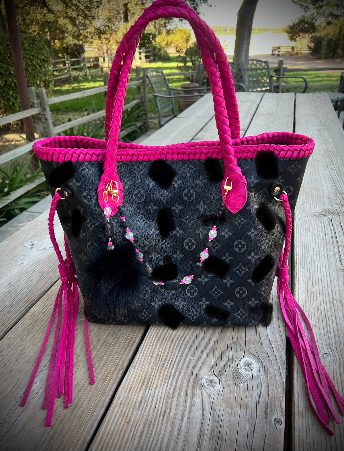 Wild West Barbie – Hot Pink Western Glam Tote 💗🤠