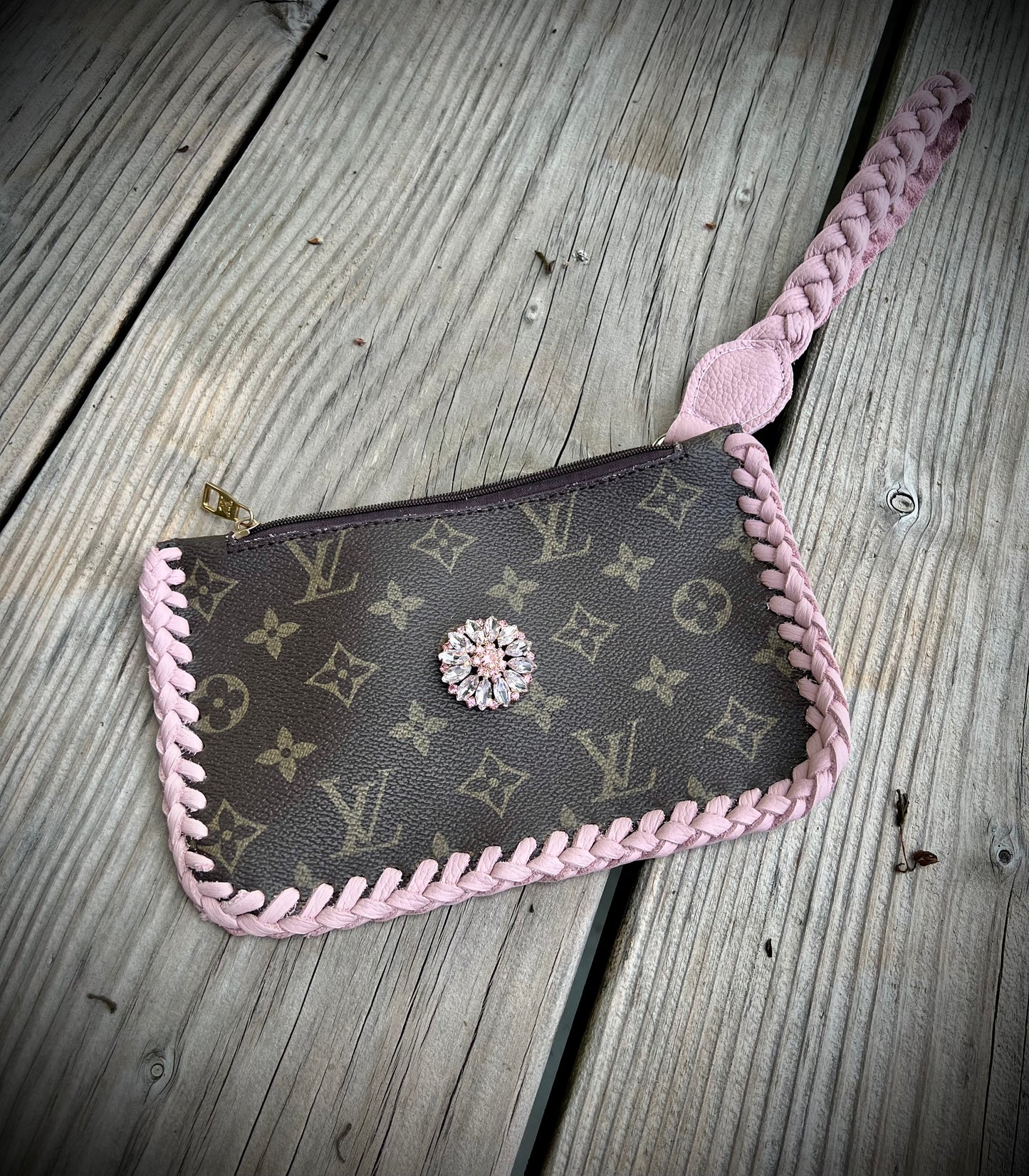 Pretty in Pink Wristlet