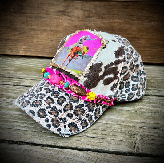 Bronc rider cap