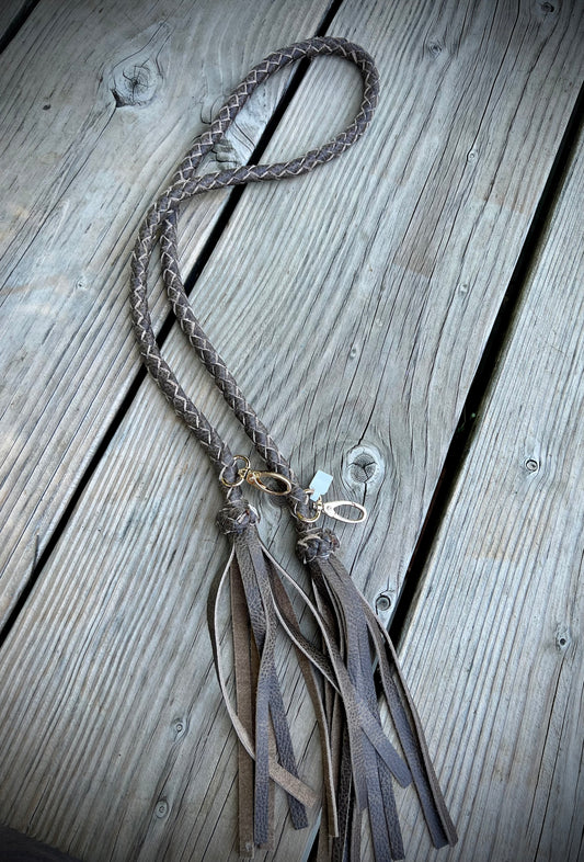 Braided purse strap