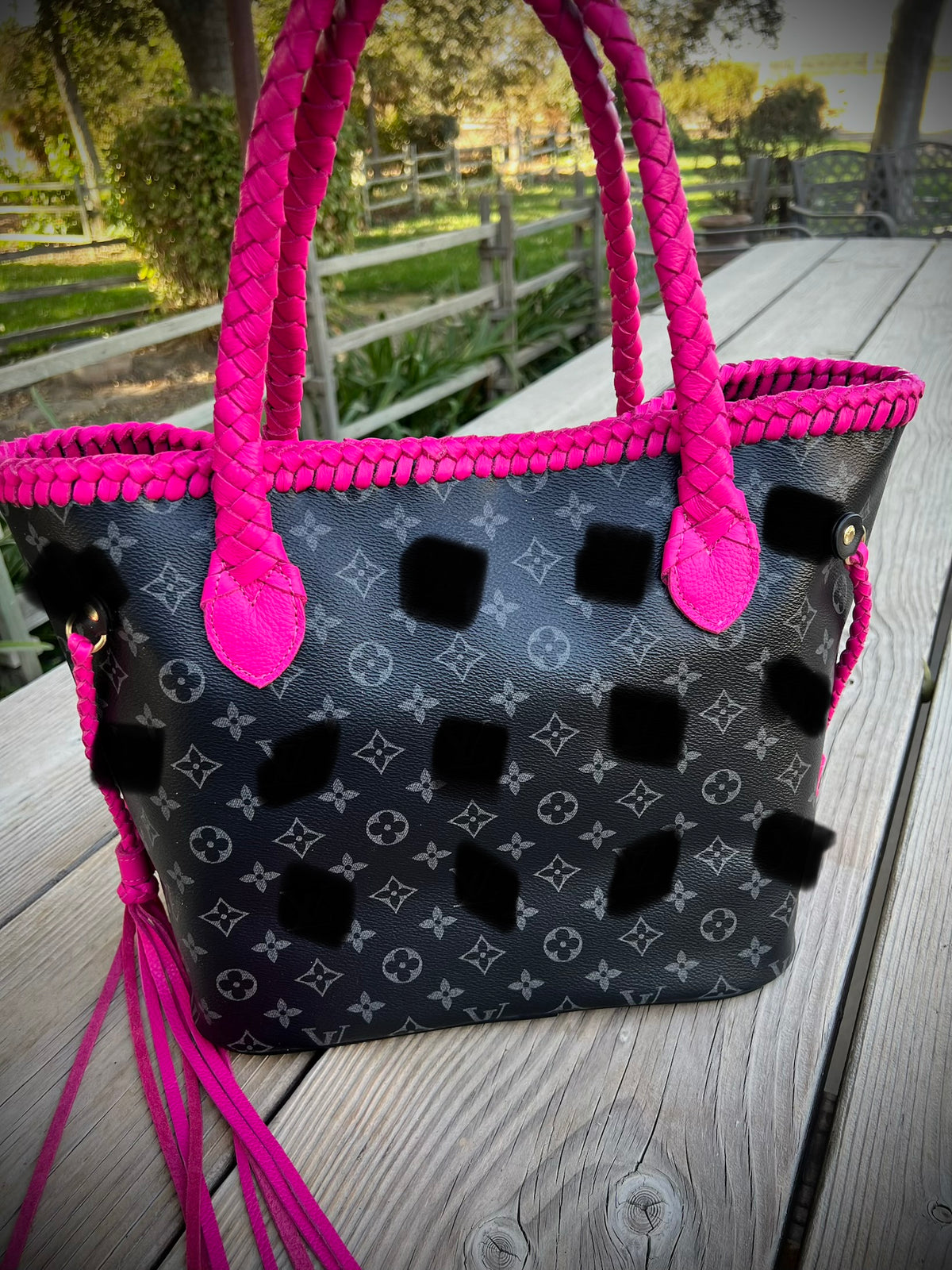 Wild West Barbie – Hot Pink Western Glam Tote 💗🤠