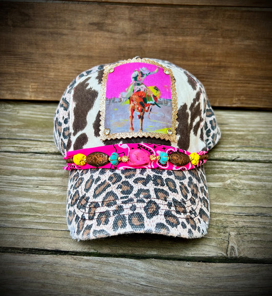 Bronc rider cap