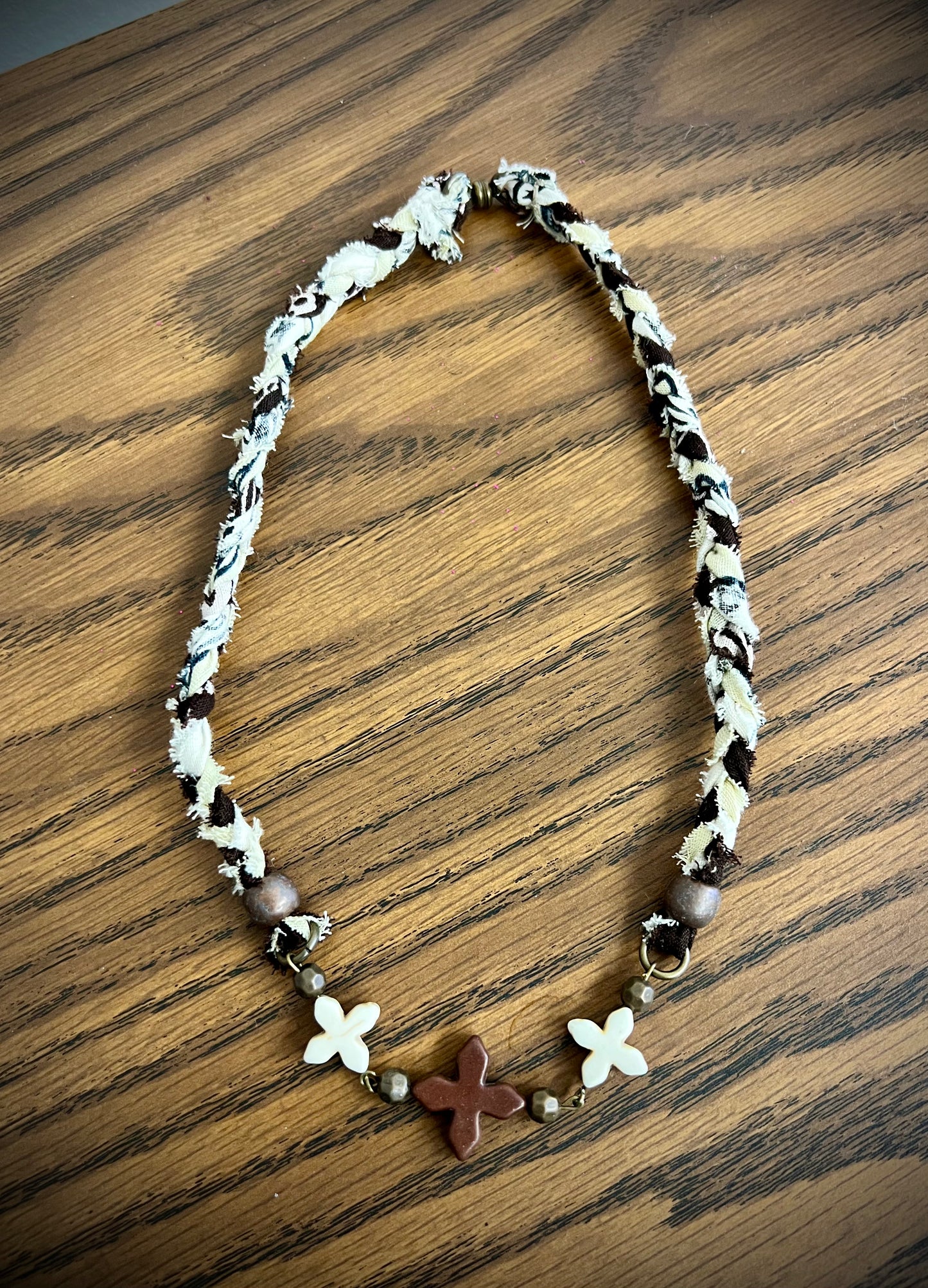 Flowerette Bandana necklace