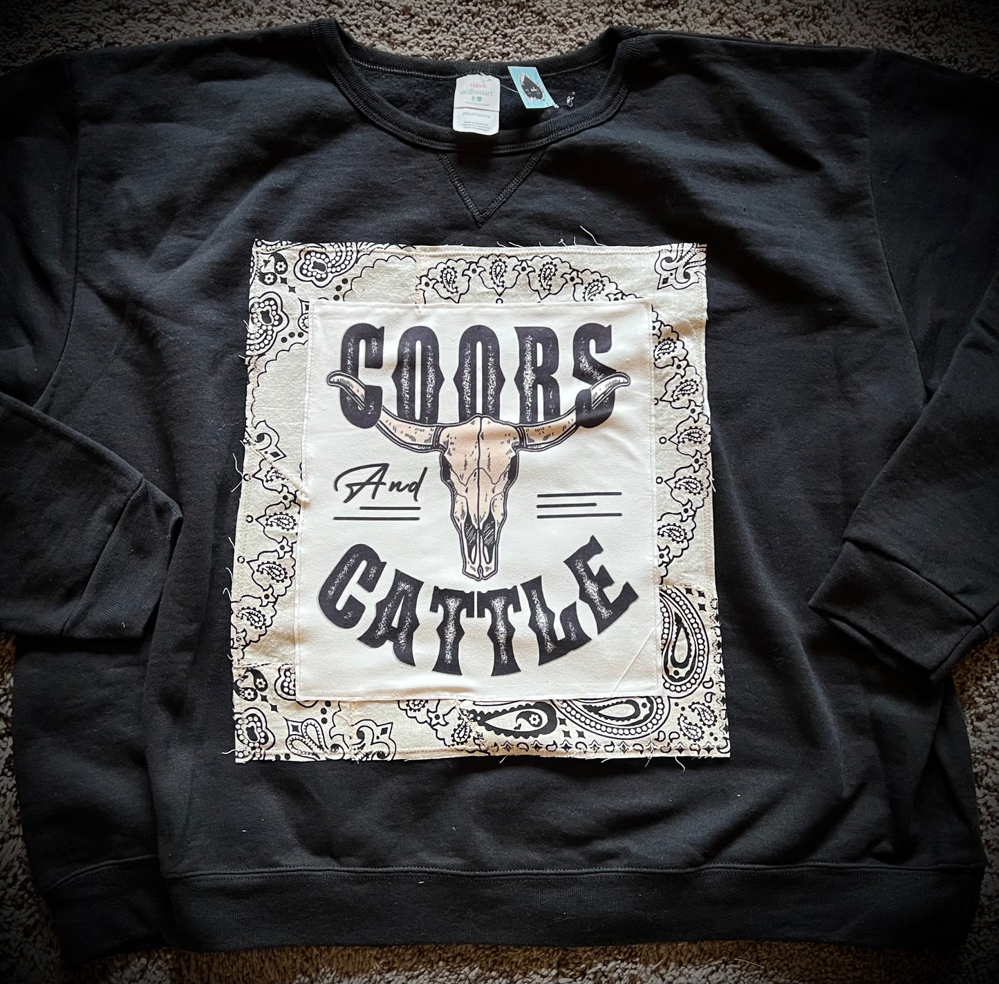 Coors and Cattle sweatshirt