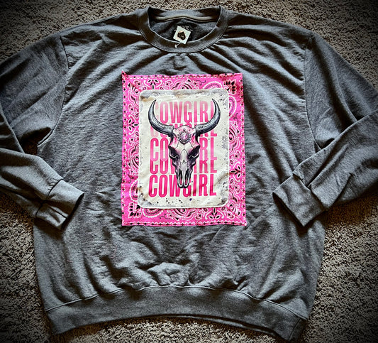 Cowgirl sweatshirt