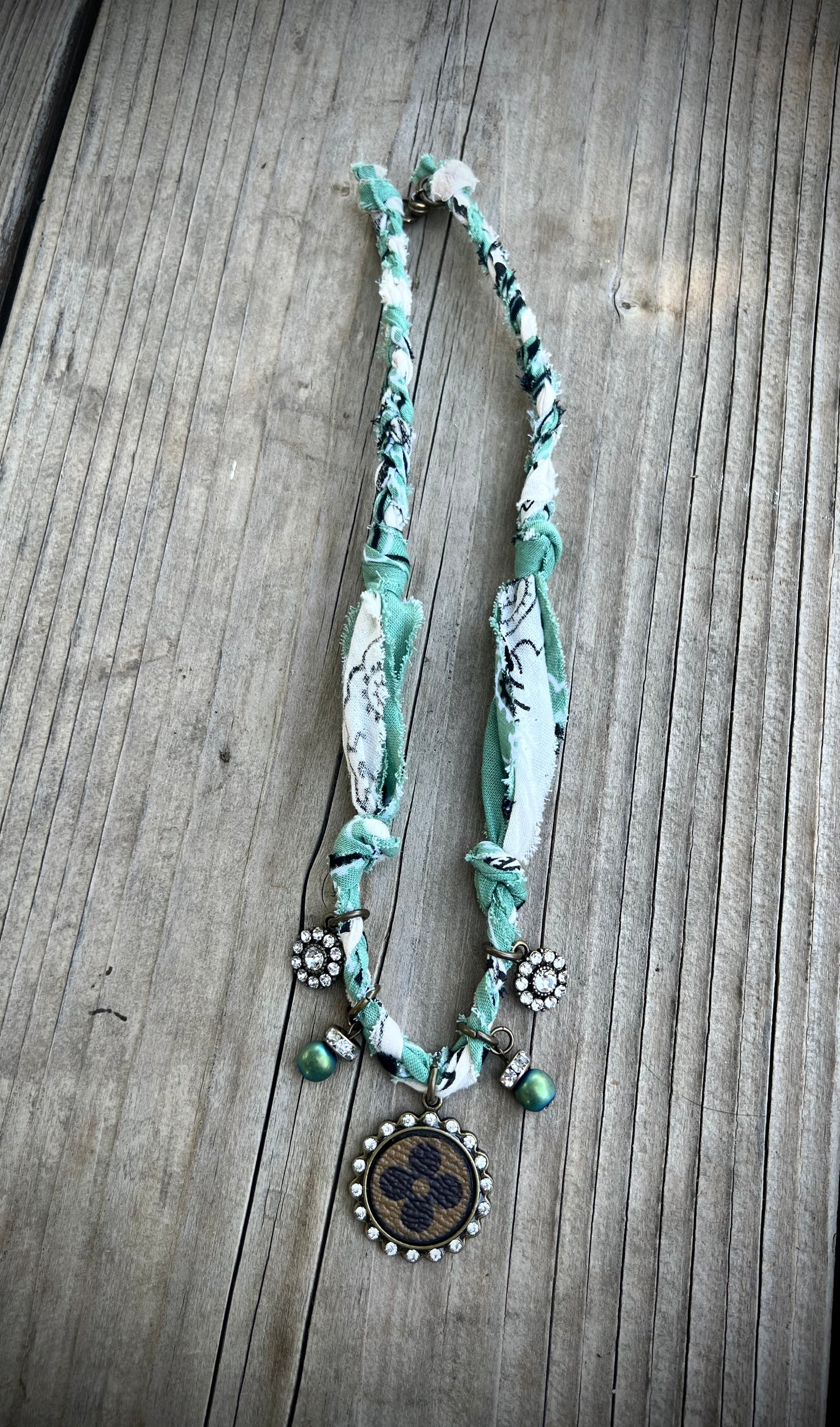 LV charm necklaces