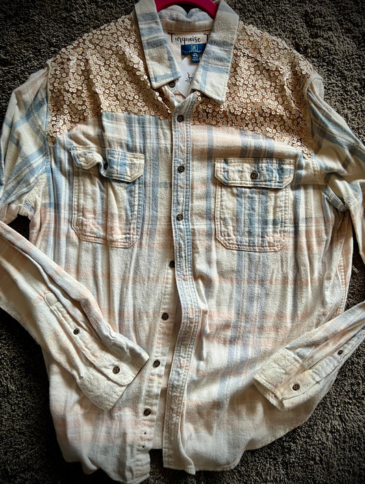 Sequined Flannel