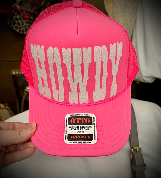 HOWDY trucker hat