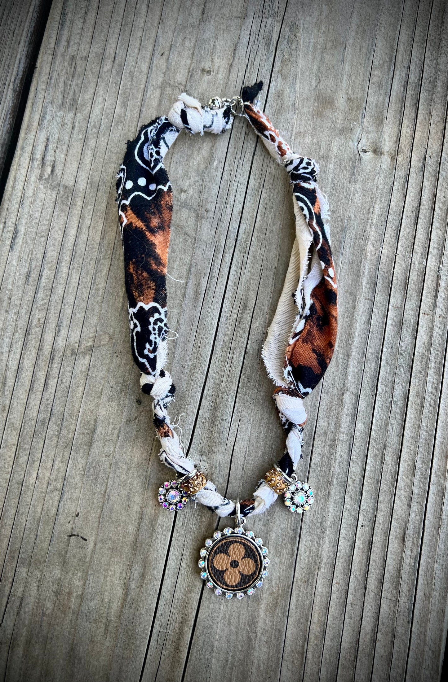 LV charm necklaces