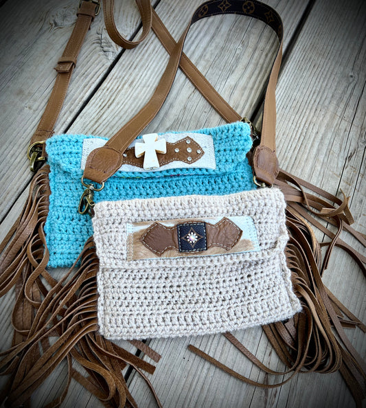 Boho western crossbody