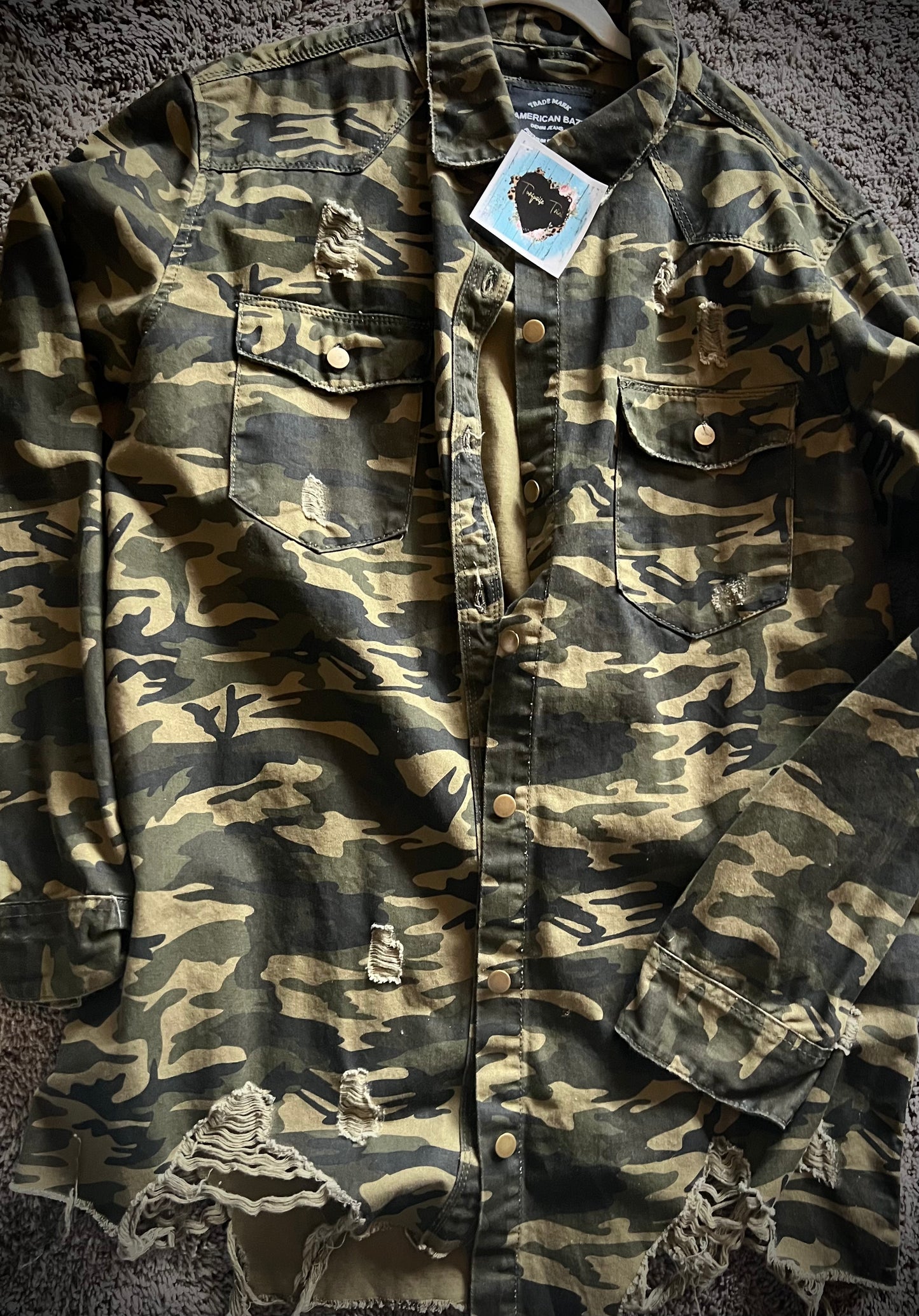 Raisin Hell Camo Jacket