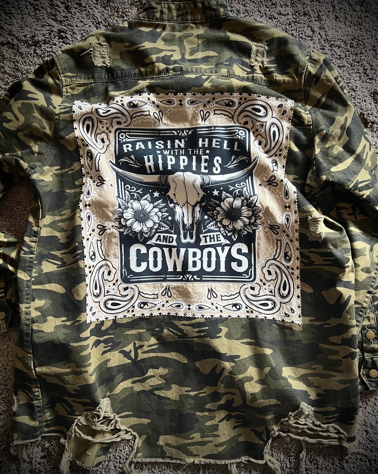 Raisin Hell Camo Jacket