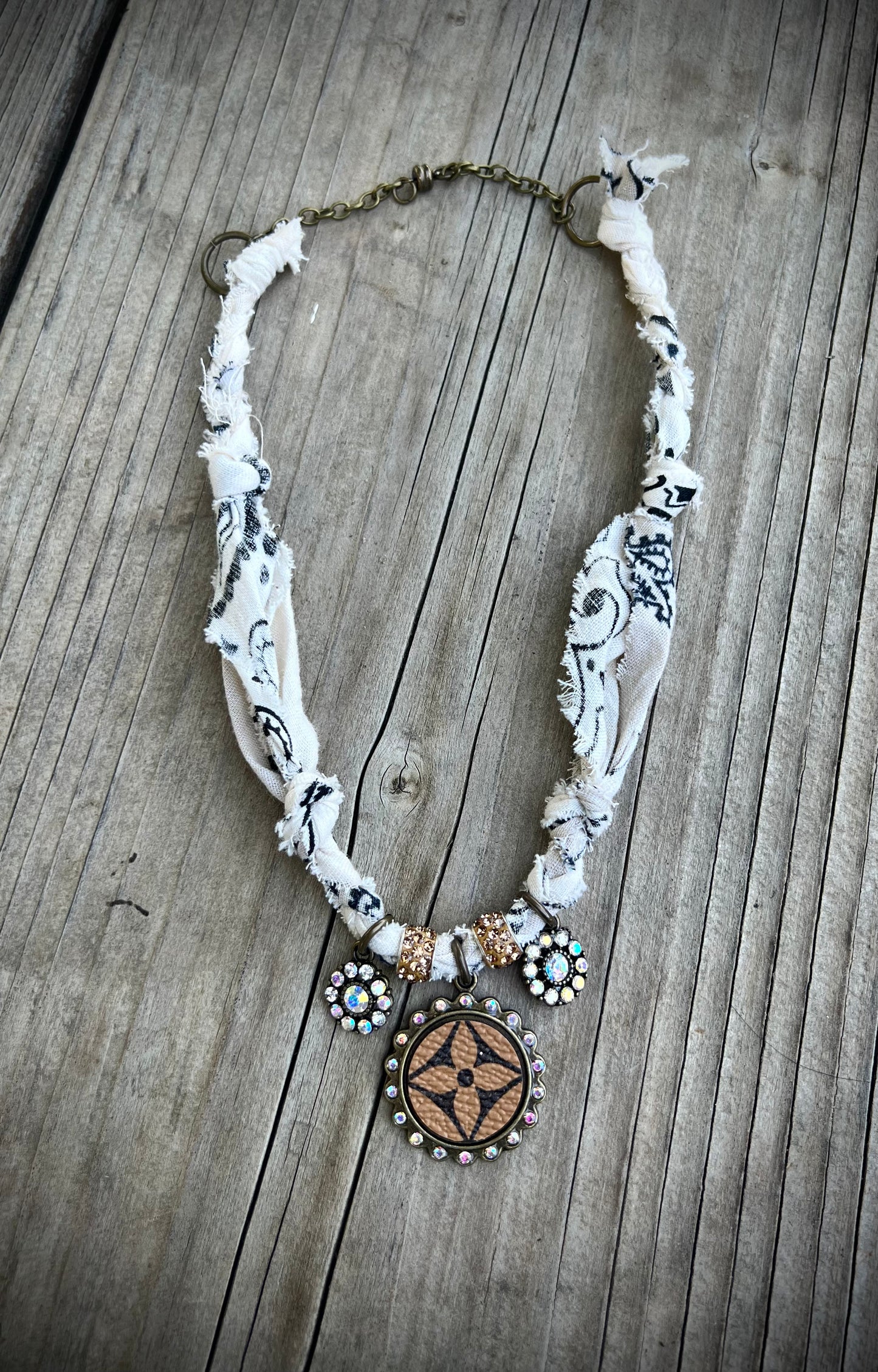 LV charm necklaces