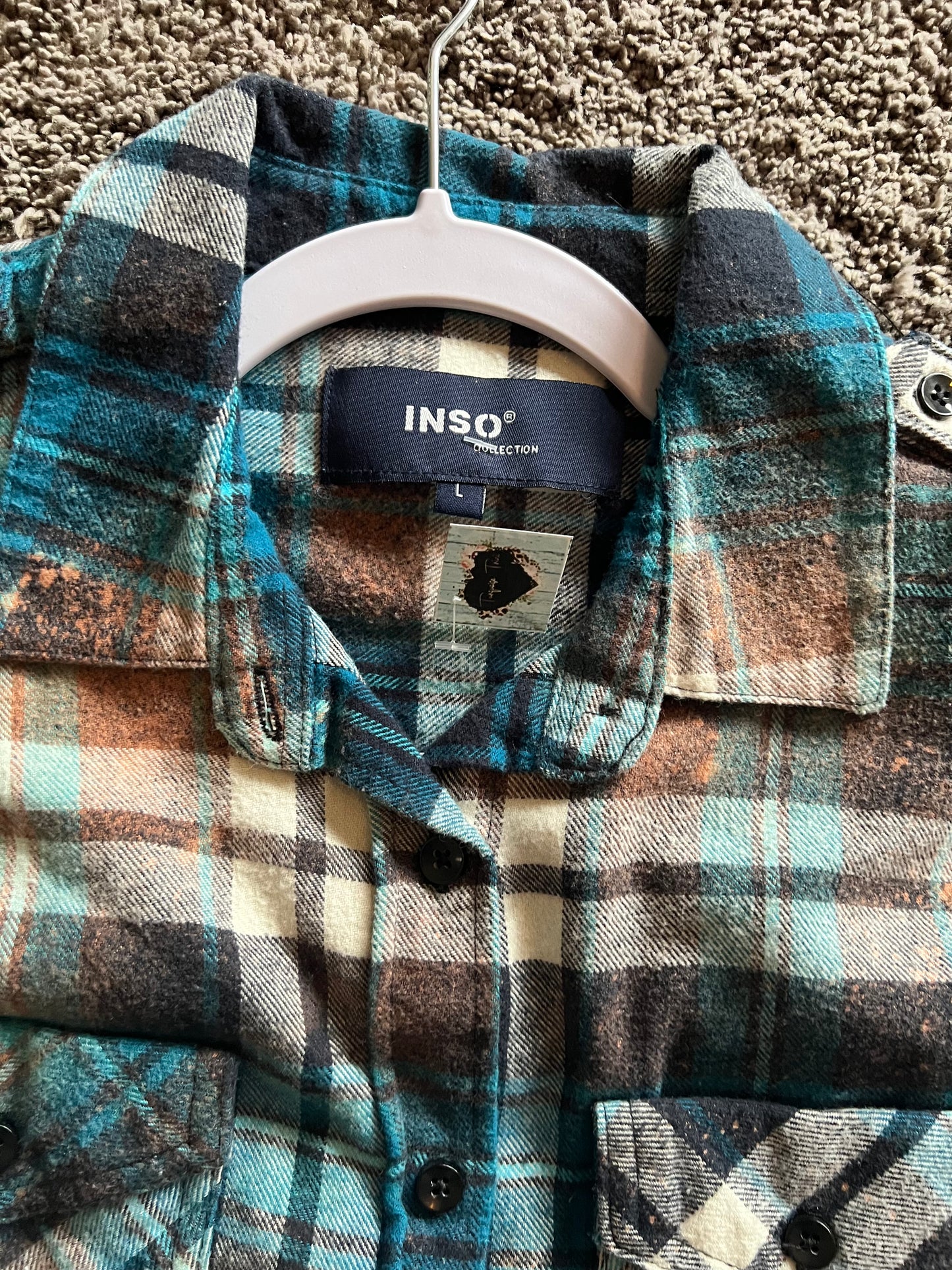 Bull Skull Flannel Jacket