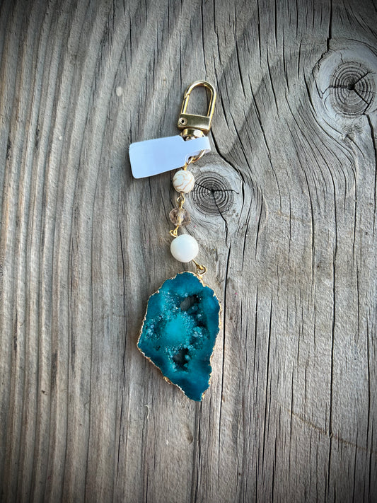 Druzy Purse Charms