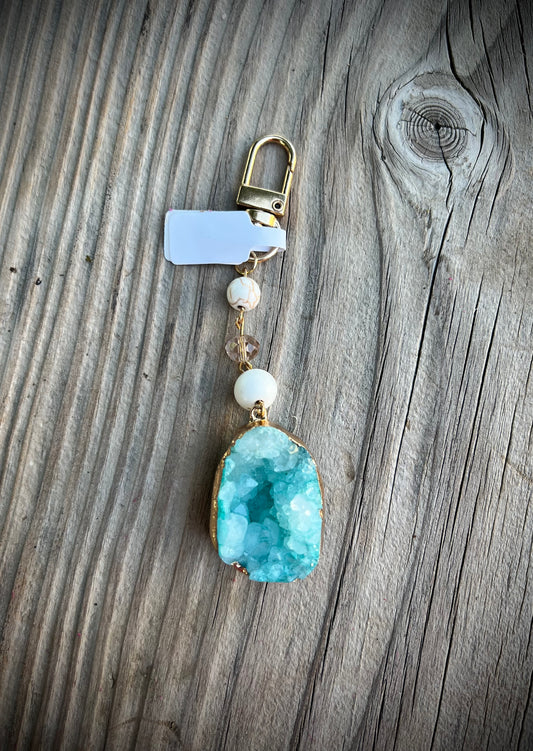Druzy Purse Charms
