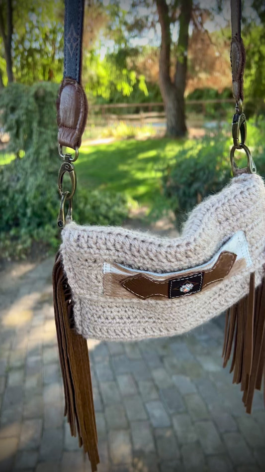 Boho western crossbody